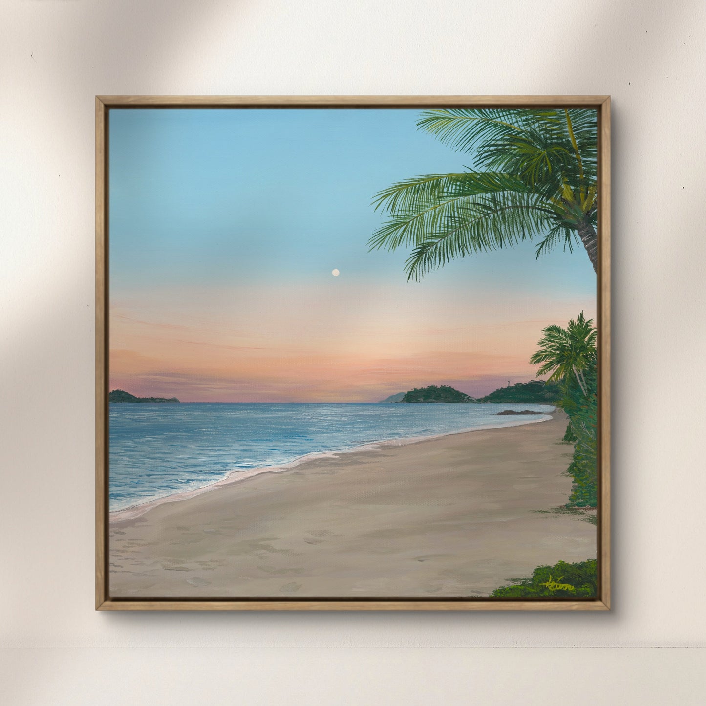 Ellis Beach Sunset - Square Print
