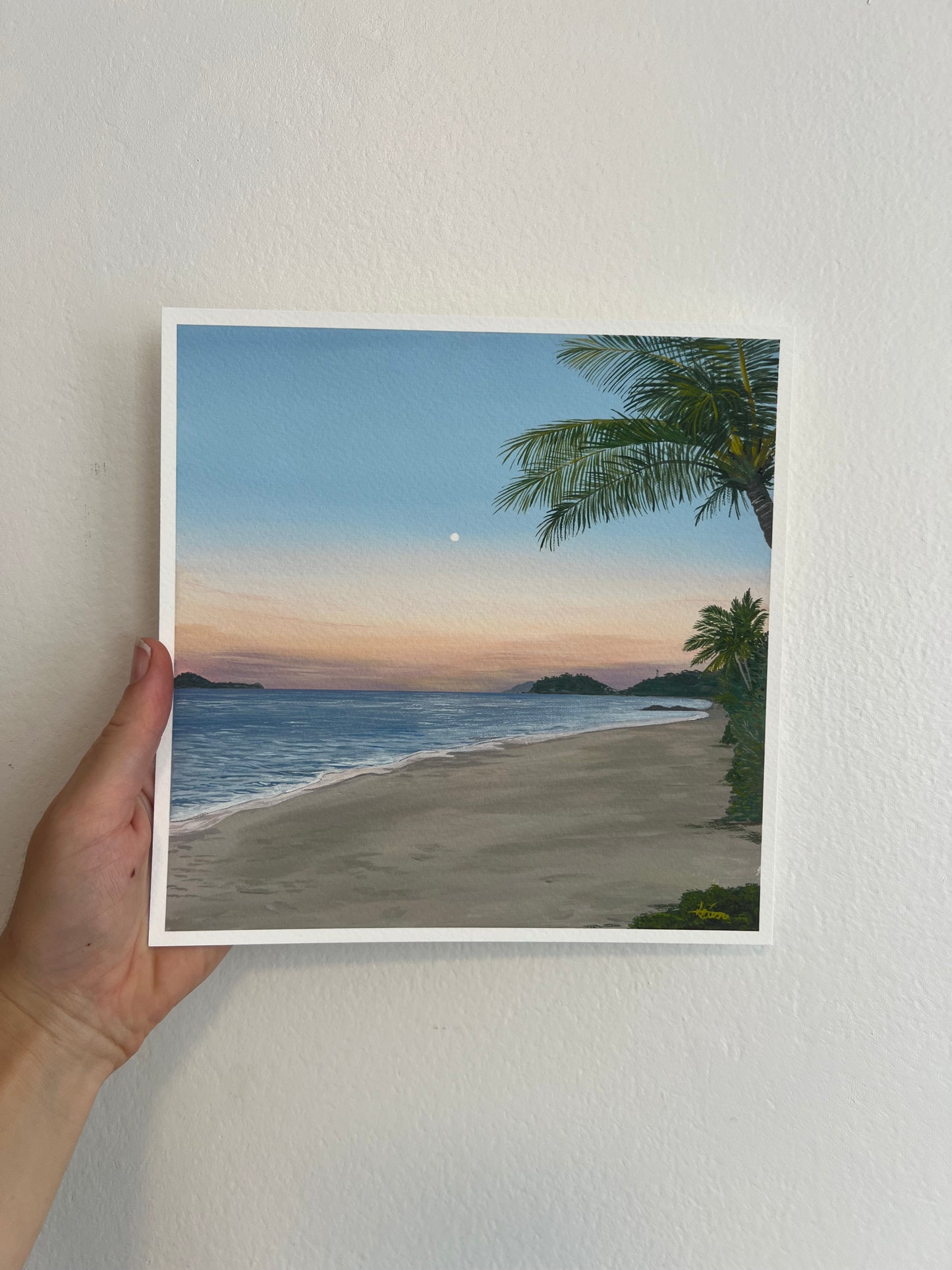 Ellis Beach Sunset - Square Print
