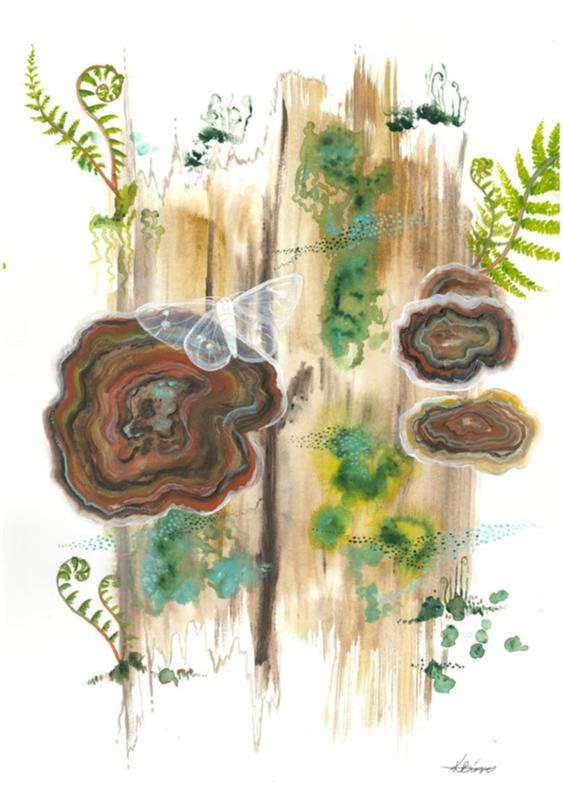 Lymantriinae Moth - Print