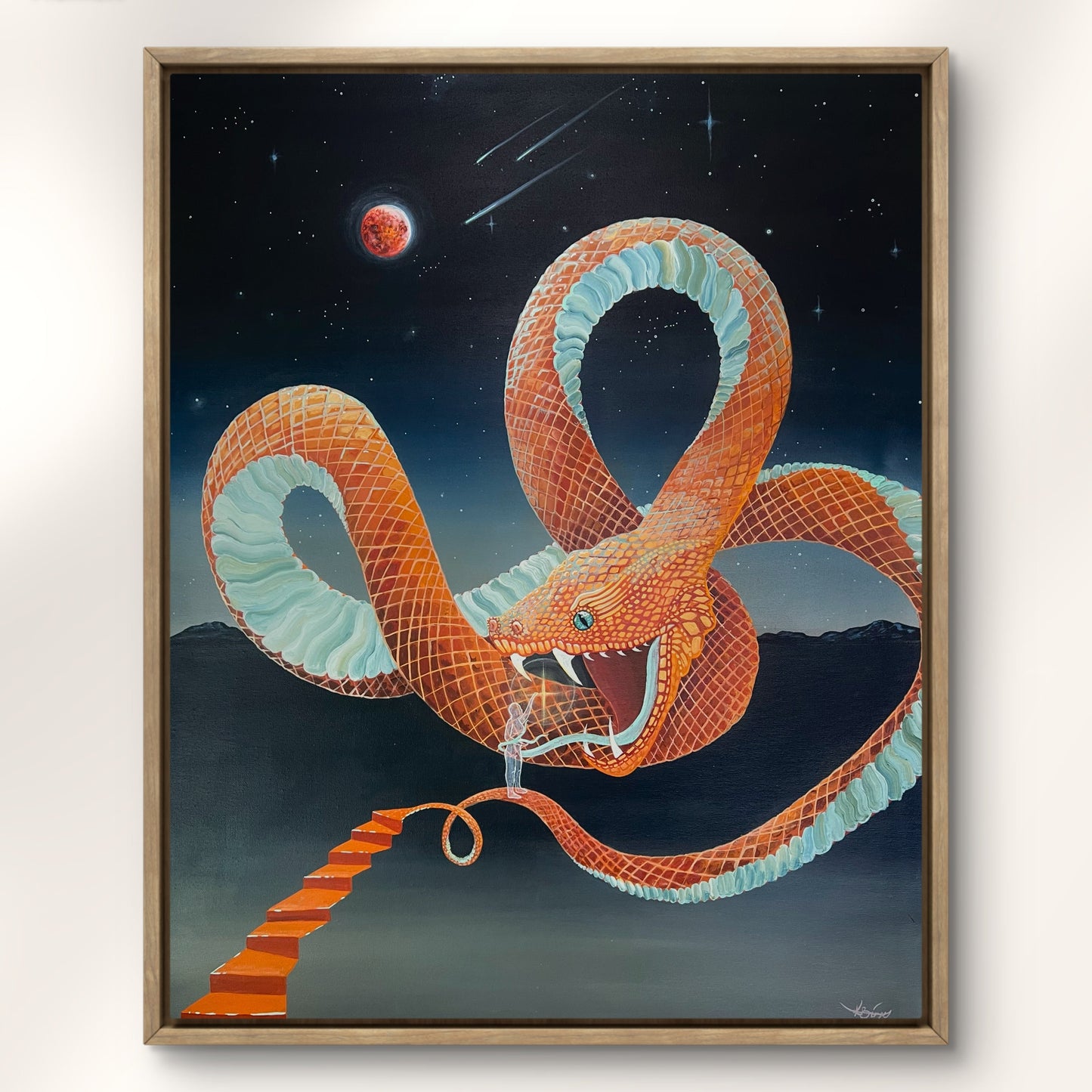 With Fear, I Walk - Print